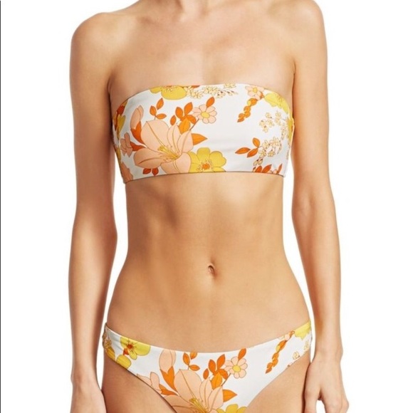 NWT Zimmermann Primrose Bandeau Floral Bikini - Picture 5 of 6